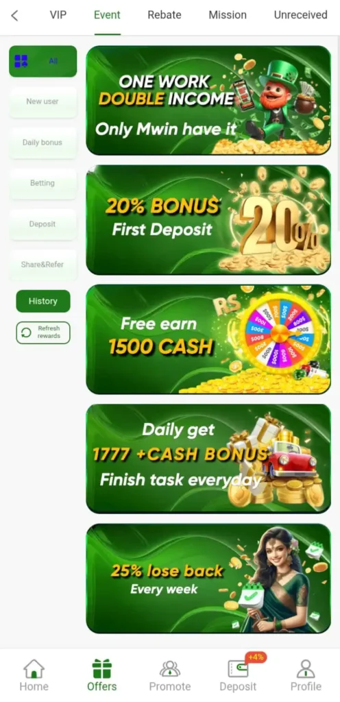 Mwin Game Download